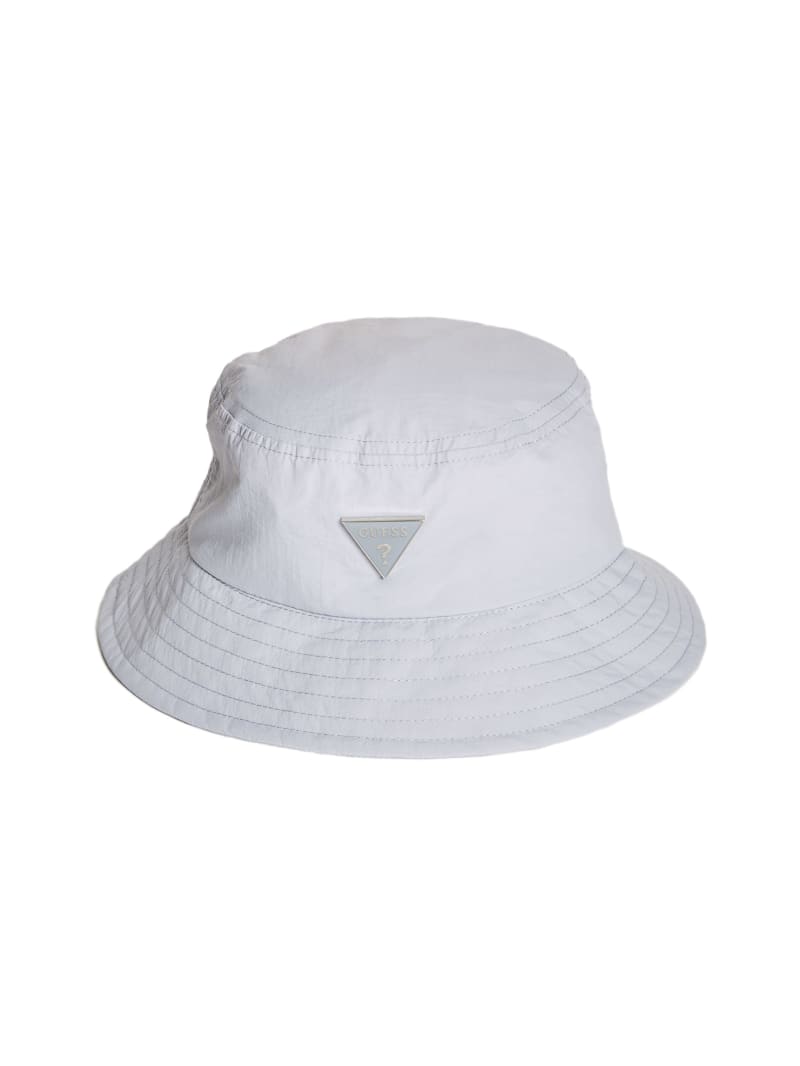 Enamel Logo Nylon Bucket Hat