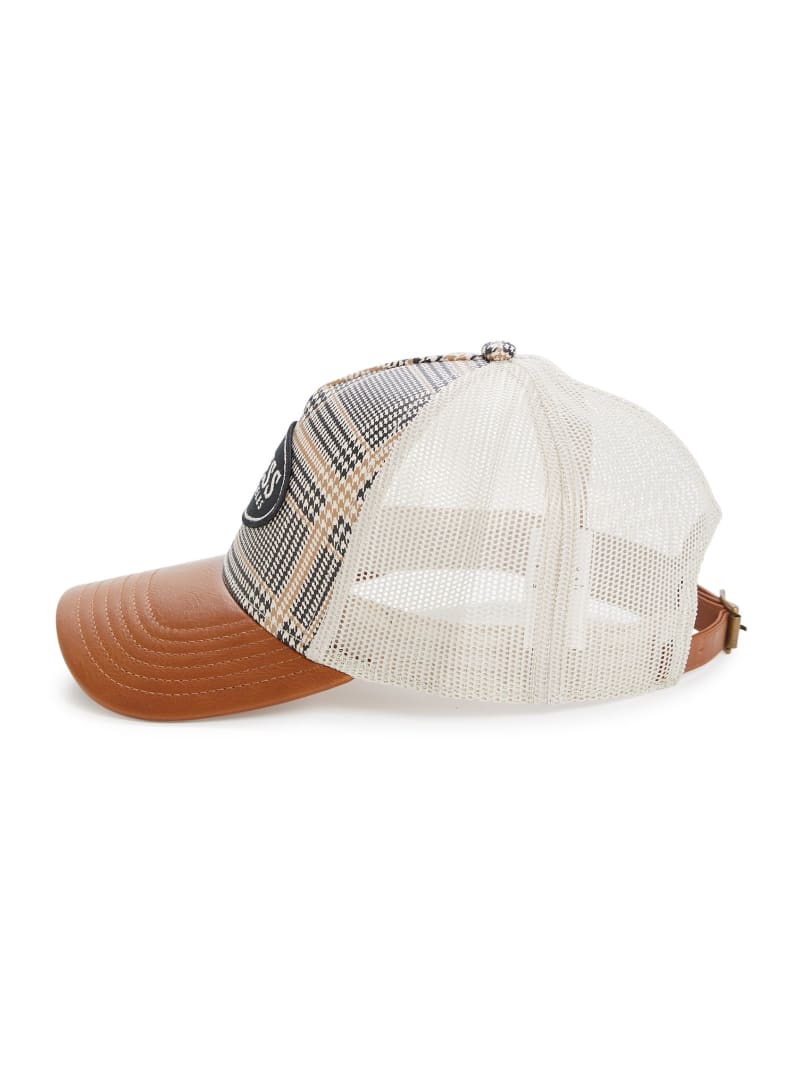 Plaid Logo Baseball Hat
