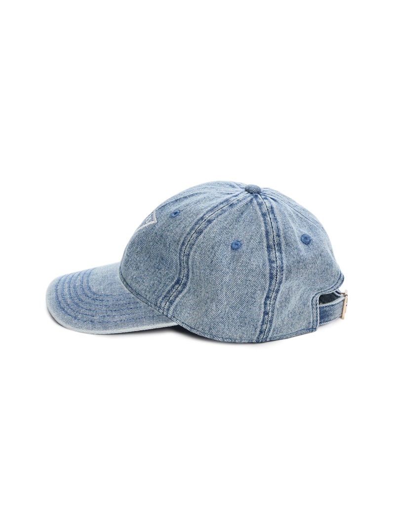 ★★Guess★★ GJ Denim Cap MPBA7000 Vintage 90s Guess Jeans Blue Denim 100% Cotton Cap Hat