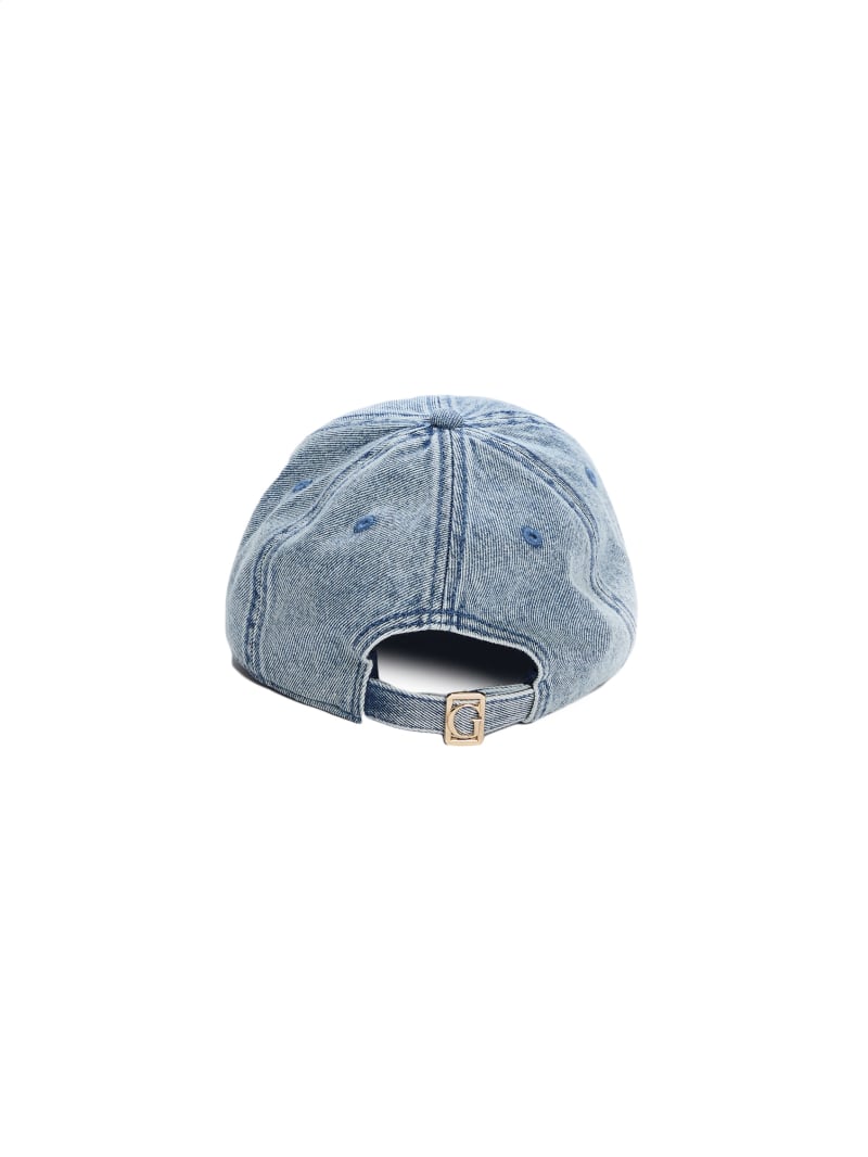 Denim Baseball Hat | GUESS Factory Ca