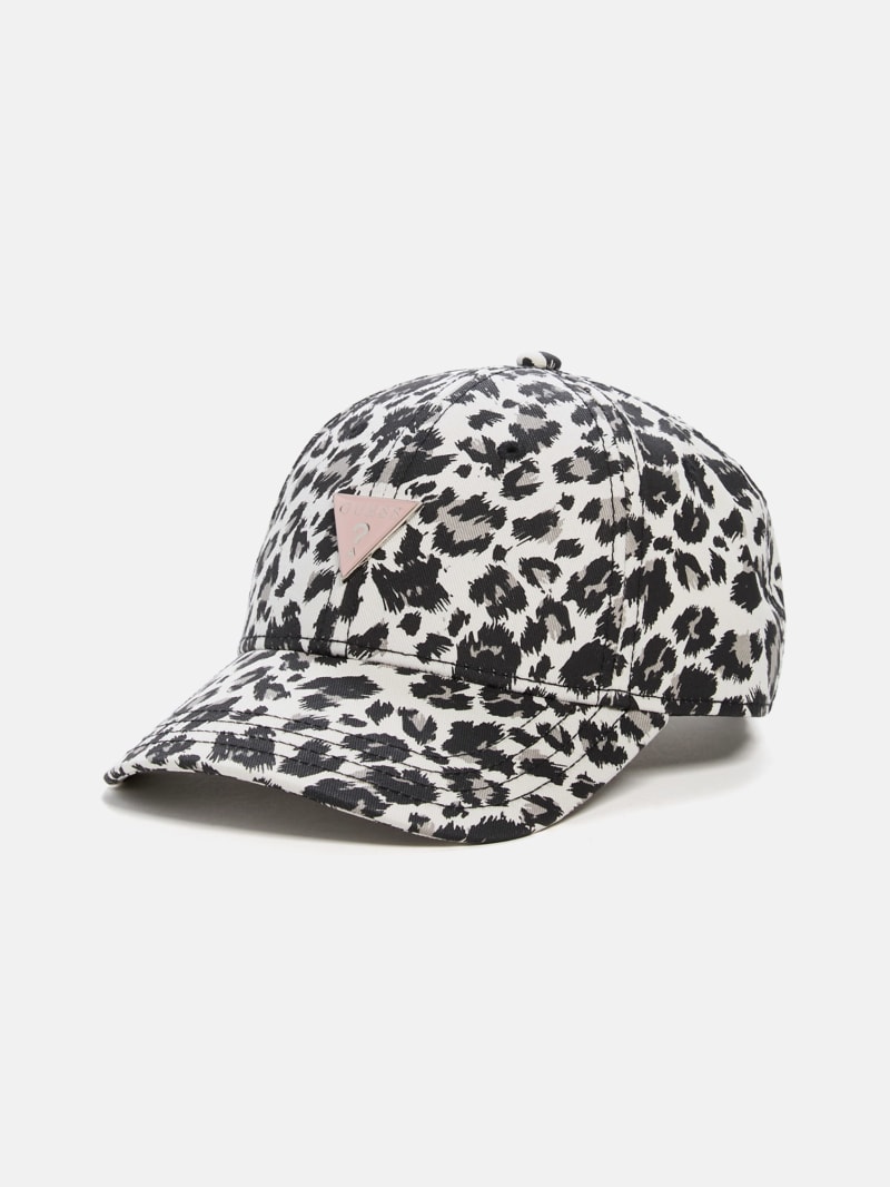 国内で当店のみ GENZERO - leopard print cat ear baseball cap Kapital-cotton-herringbone-