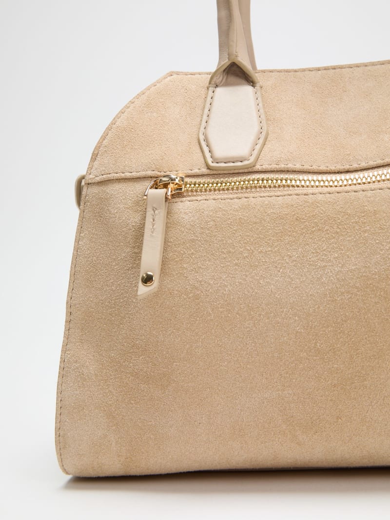 GUESS® Sac à main en cuir véritable Liza