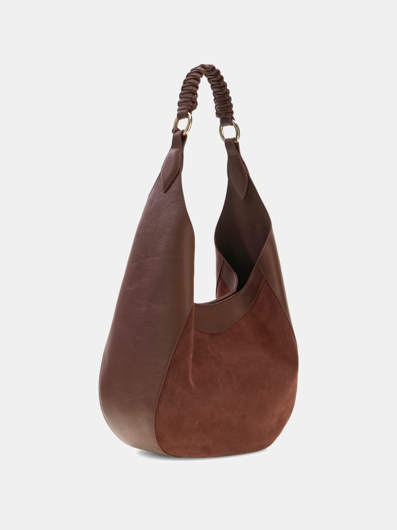 Nina genuine leather hobo bag