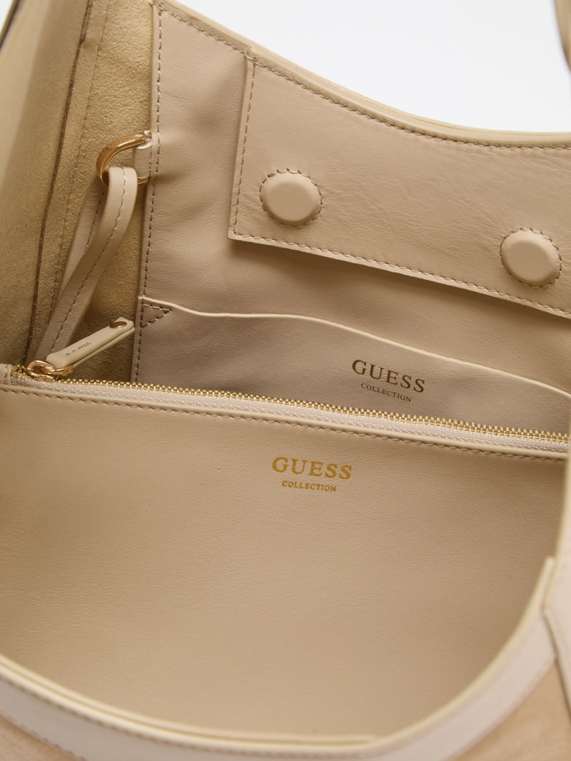 Nina genuine leather hobo bag