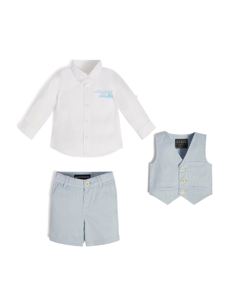 Shirt, Shorts and Vest Set (0-24M)