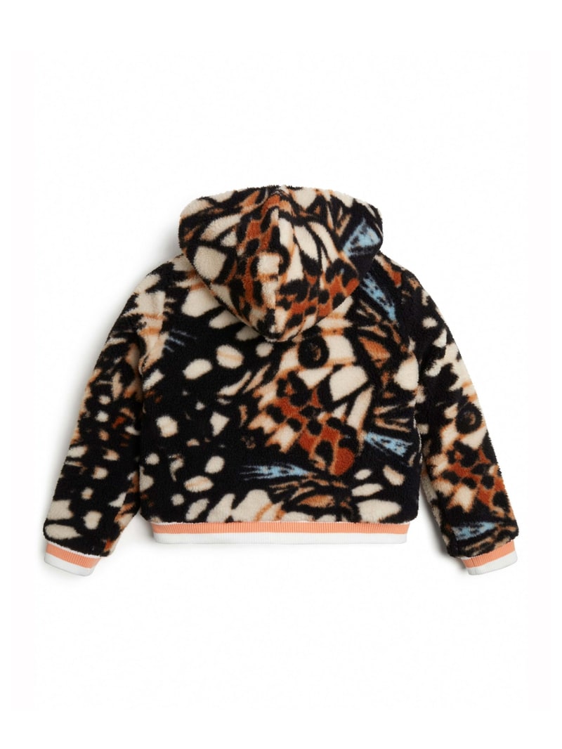 Guess leopard jacket hotsell