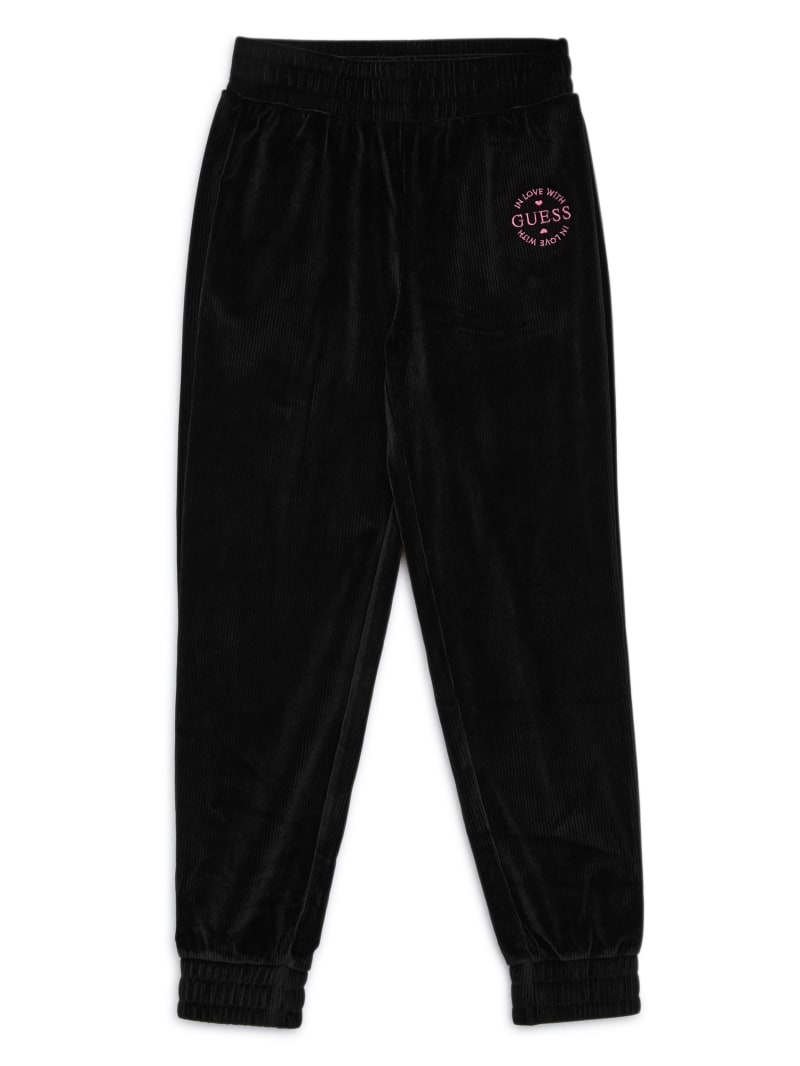 Embroidered Logo Corduroy Joggers (7-16)