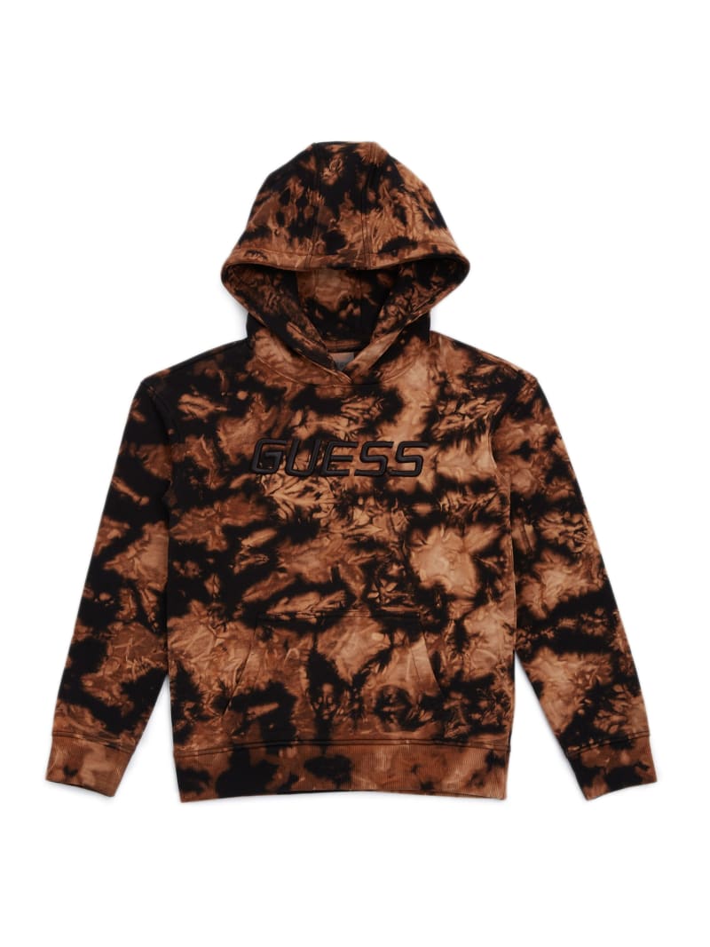 Tie dye guess hoodie clearance