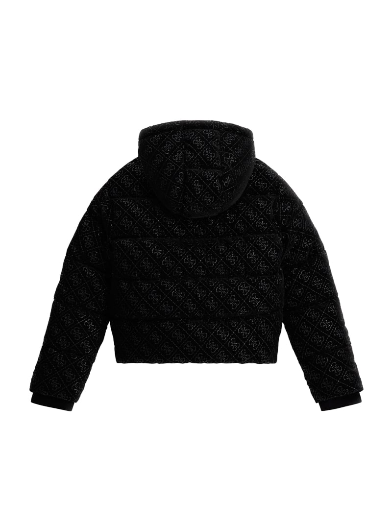 Guess quilted puffer jacket discount