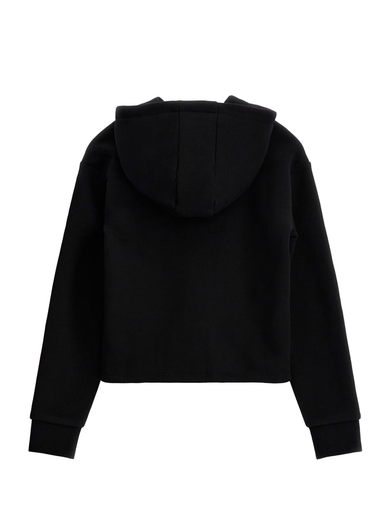 Guess crop top hoodie sale