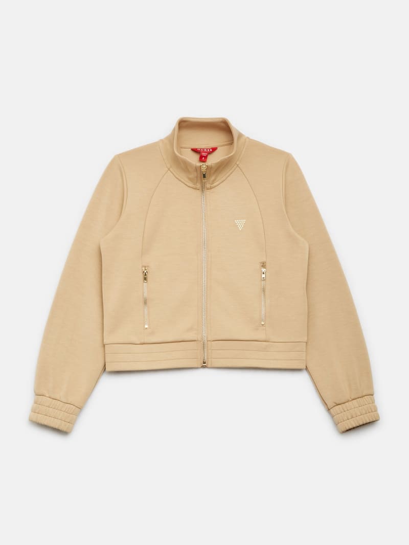 Claire ScubaKnit Jacket (714) GUESS Factory