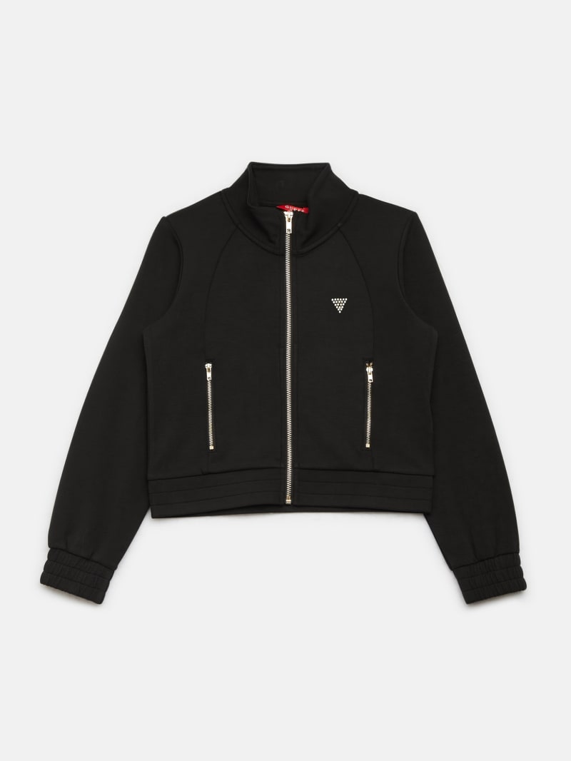 Claire ScubaKnit Jacket (714) GUESS Factory