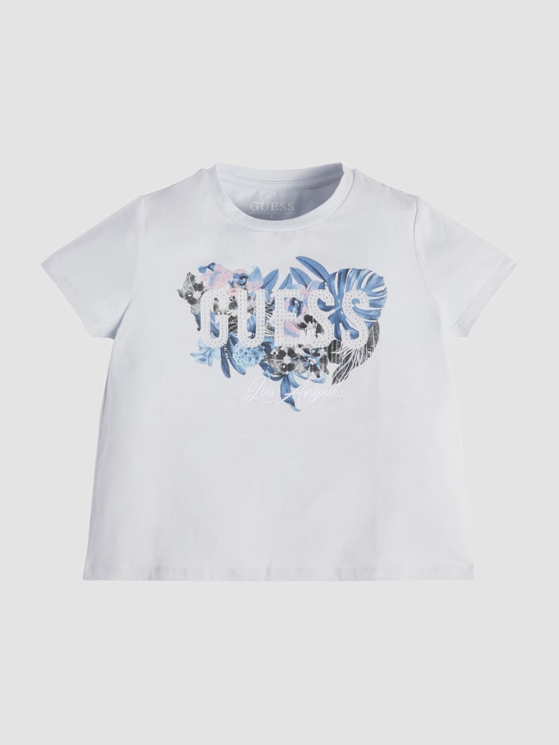 Guess baby hot sale crew logo tee