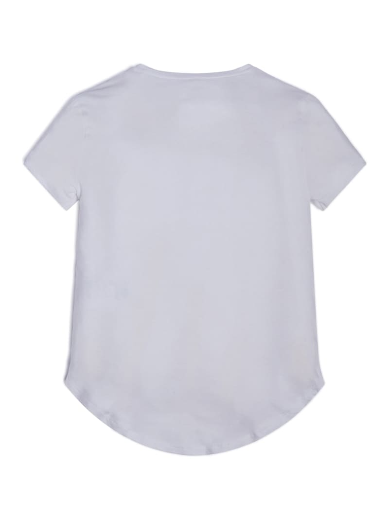 Eco High Low Tunic Tee 7 16 GUESS