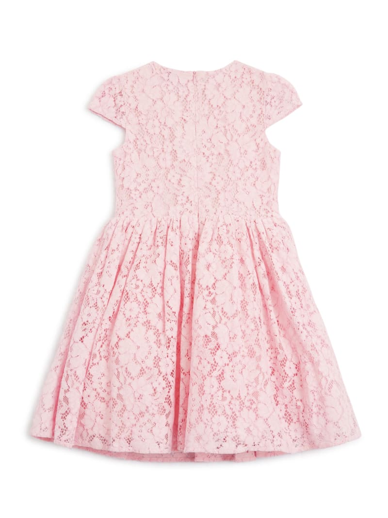 Guess pink lace dress sales