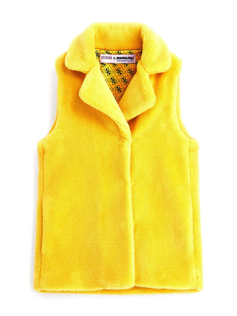 Guess yellow sweater outlet