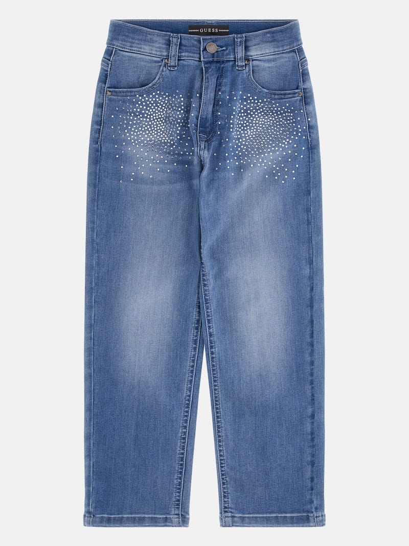 Guess jeans with rhinestones cheap