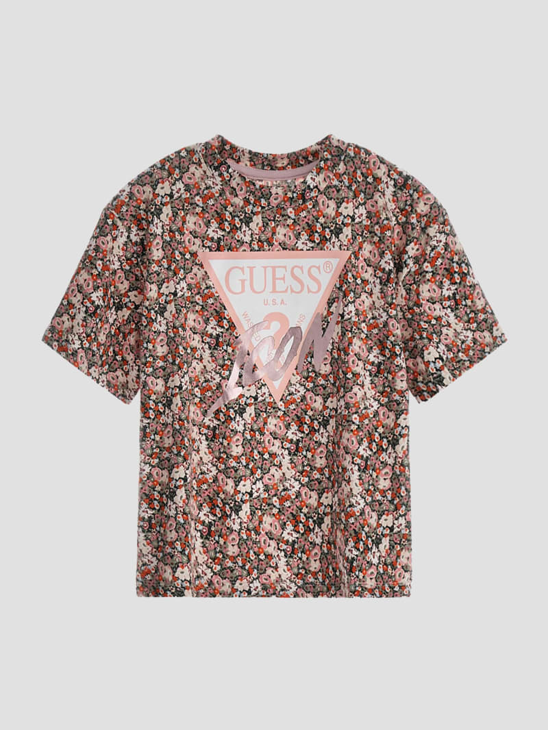 Eco Floral Icon Graphic Tee 7 16