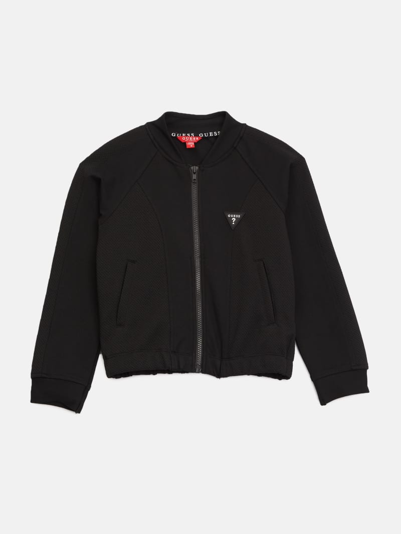 Quinn Textured Full-Zip Jacket (7-14)