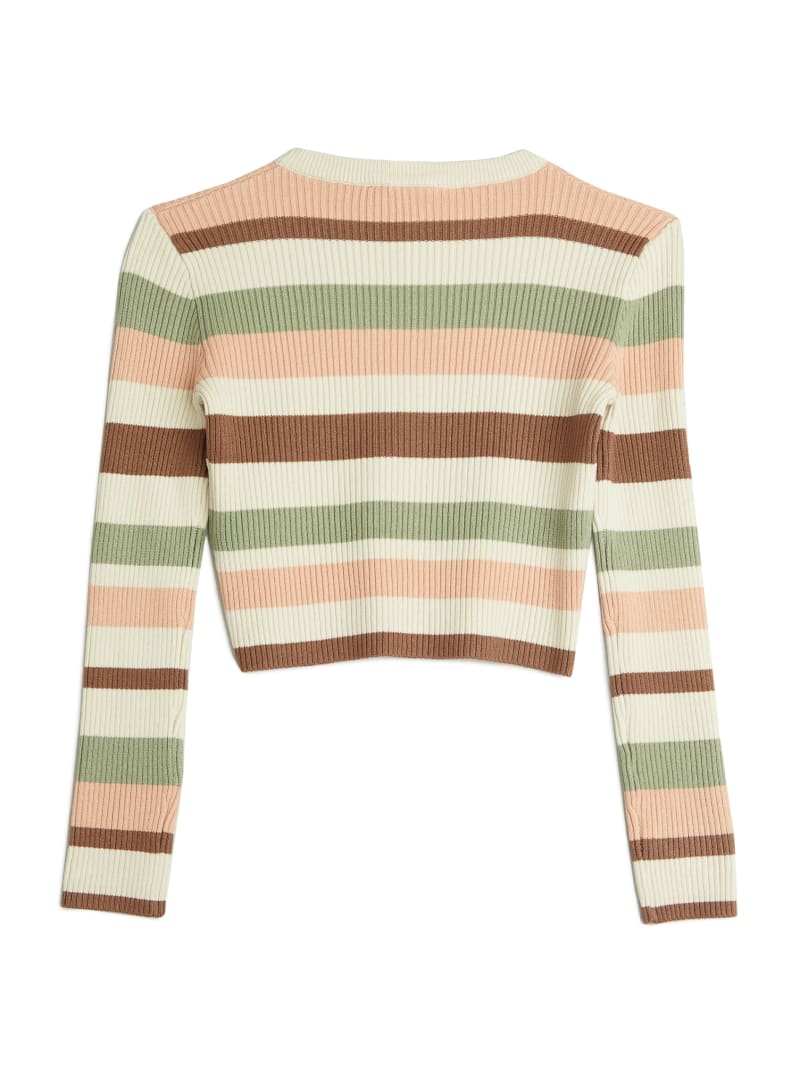 開催中セール一覧 Ribbed Melodie Eco Sweater Factory GUESS | (7-14) トップス