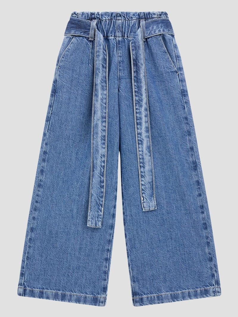 Denim Paper Bag Pants (7-16)