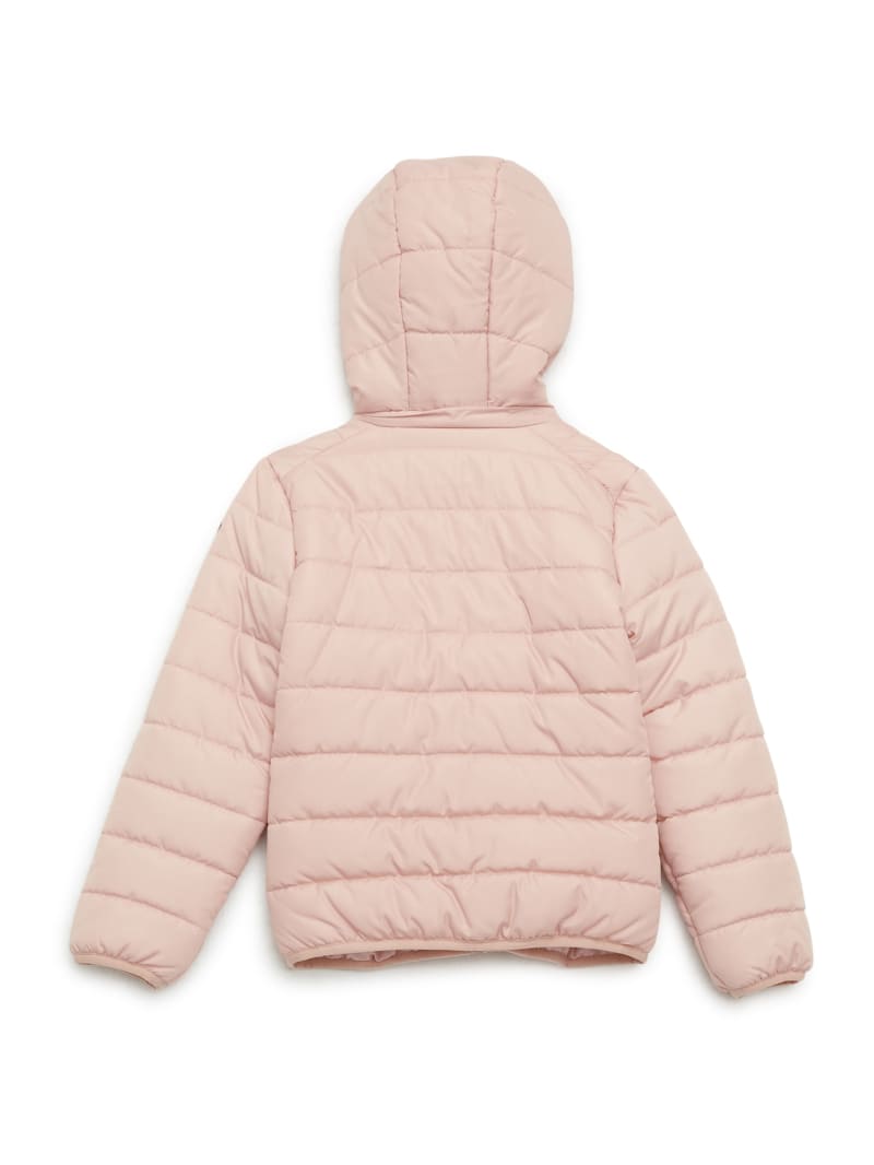 Short Glitter Puffer Jacket (7-14)