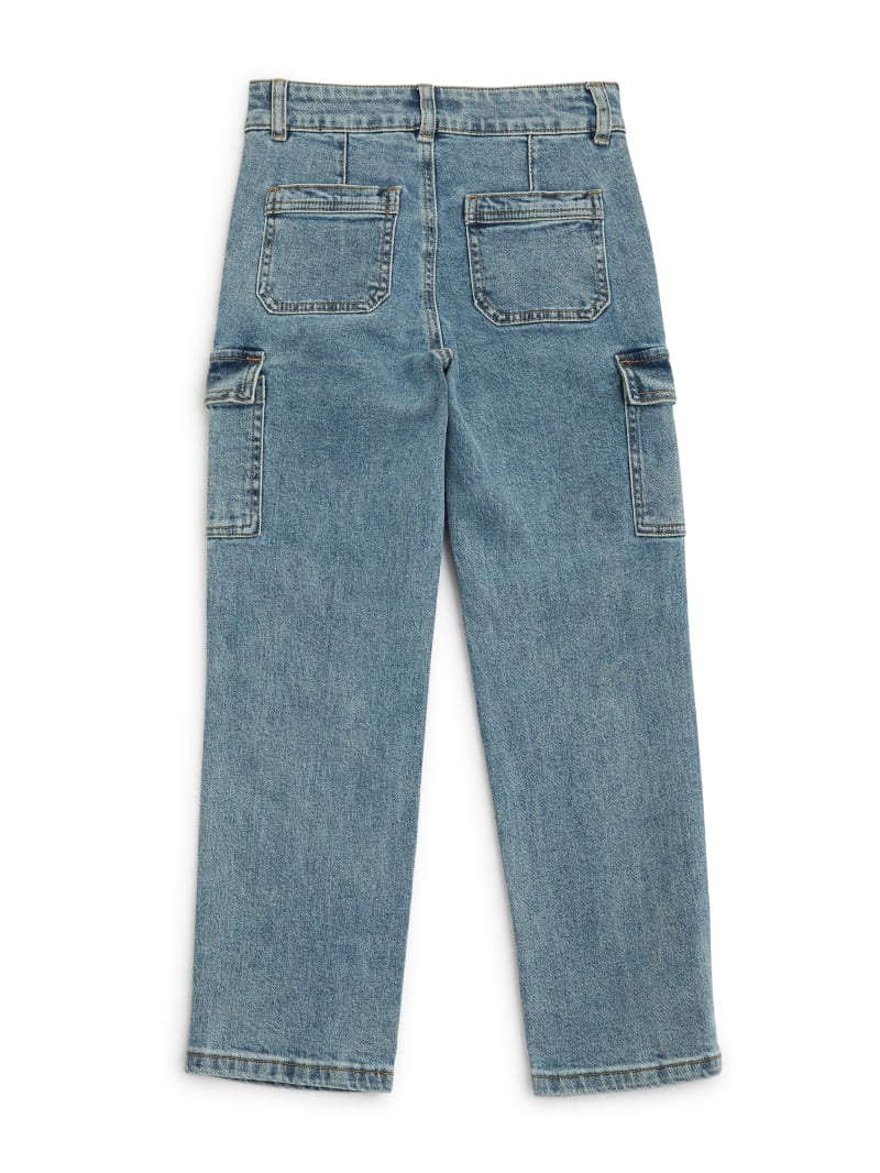 Hailey Straight Cargo Jeans (7-16)