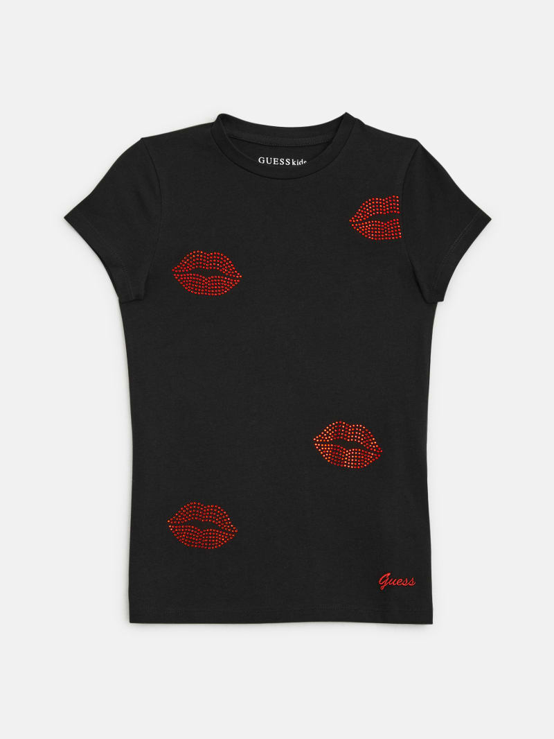 ◆LIBERE◆ FAMOUS TEE BLACK 245203 April_Stars_Tee_BLACK_FRONT.