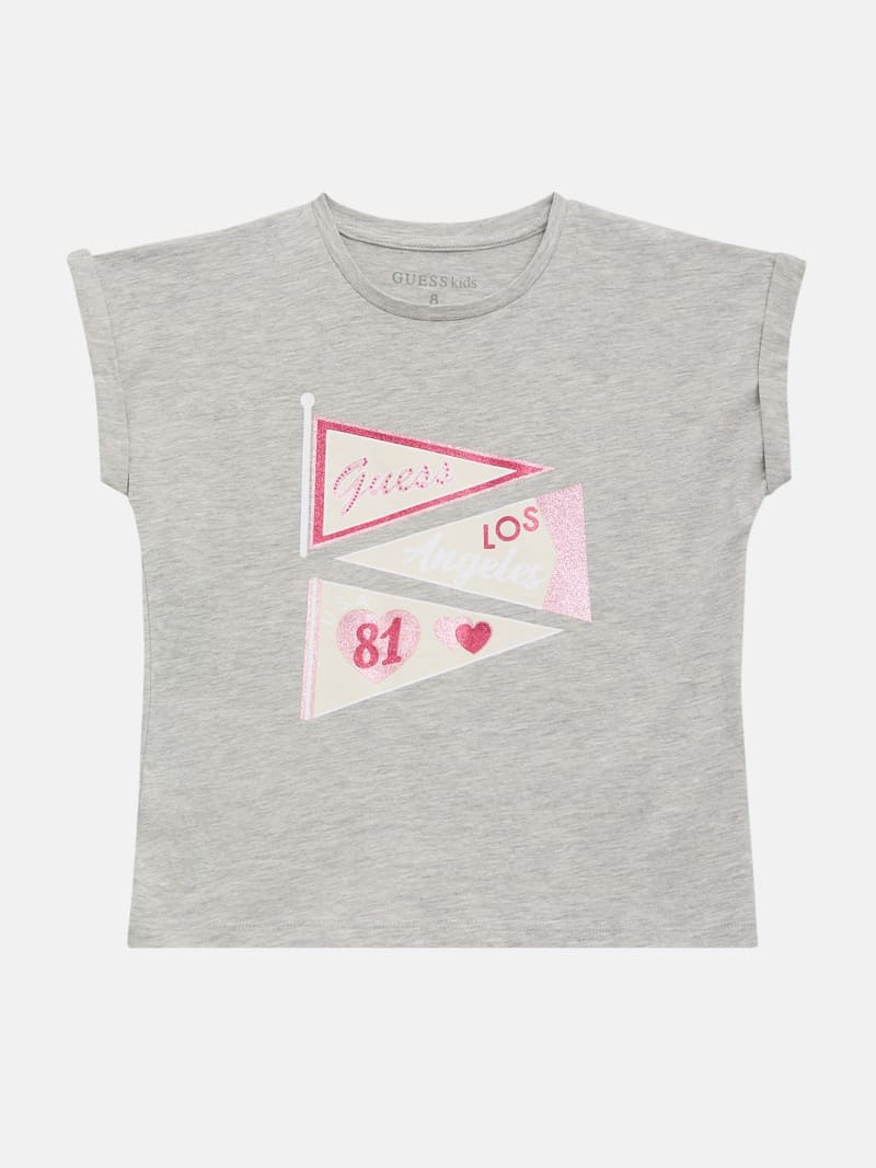 Chris Heather Banner Tee (7-14)