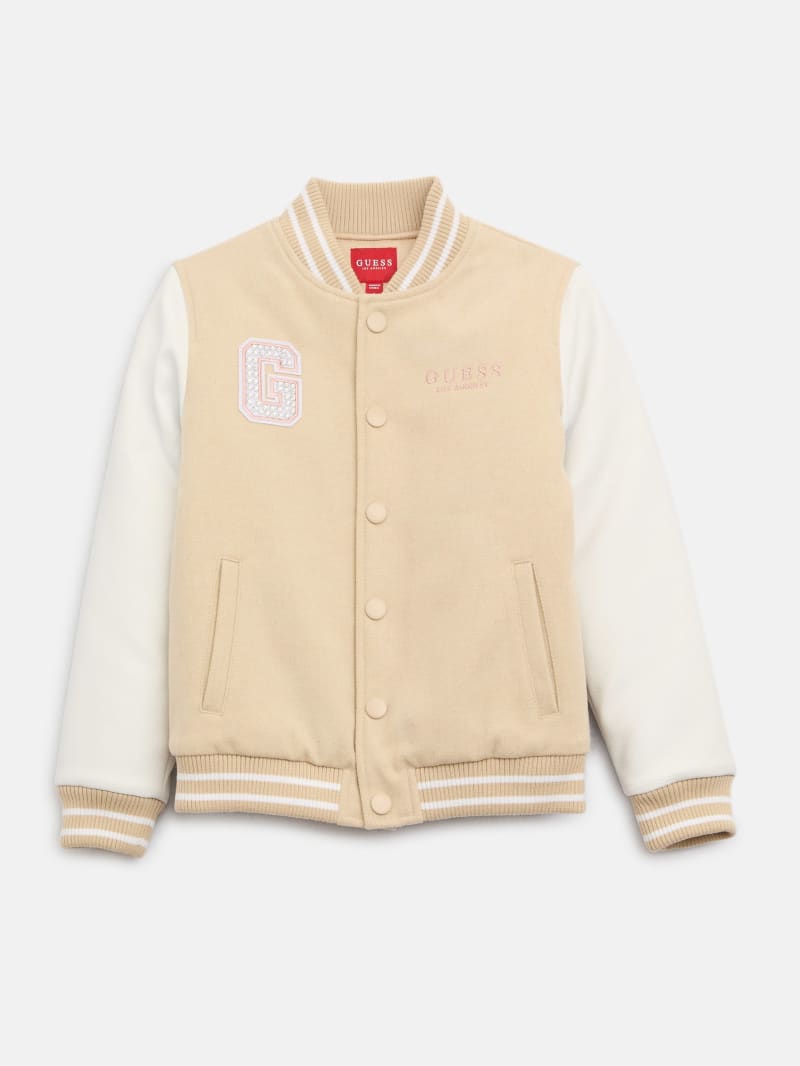 Squad Varsity Jacket (7-14) | GUESS Factory