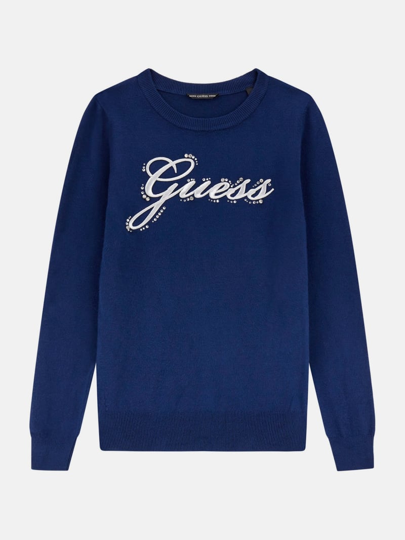 Blouson H&m Taille9/ 10 Ans Bleu Marine Motif Cœur