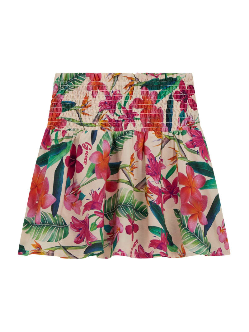 Eco Poplin Floral Skirt (7-16) | GUESS