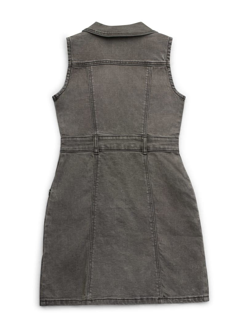 ワンピース  JEANS Woman Dress Black DW0DW20677 1A4 Denim A-Line Knee Length Shirt Dress | Dresses & Jumpsuits