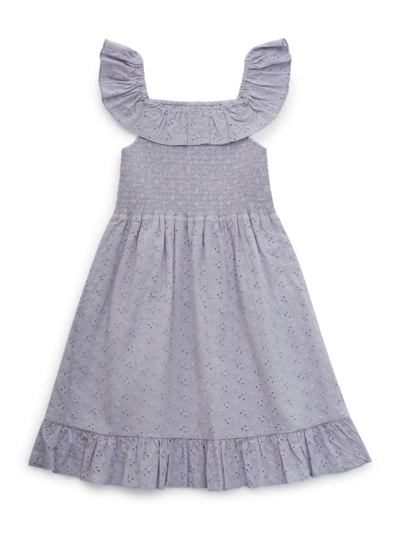 Palmer Eyelet Dress (7-14) | GUESS Factory