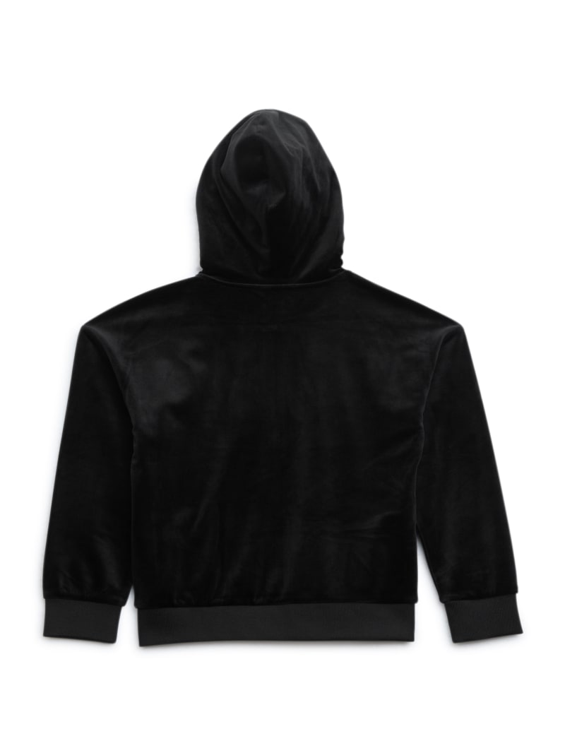 Velour Full-Zip Hoodie (7-14) | GUESS Factory