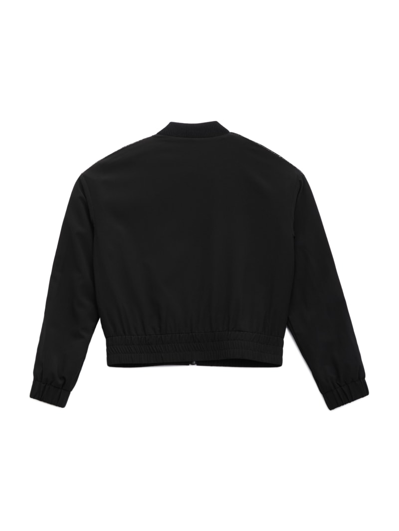 WMNS) adidas Wvn Jacket Logo Printing Glossy Stand Up Collar