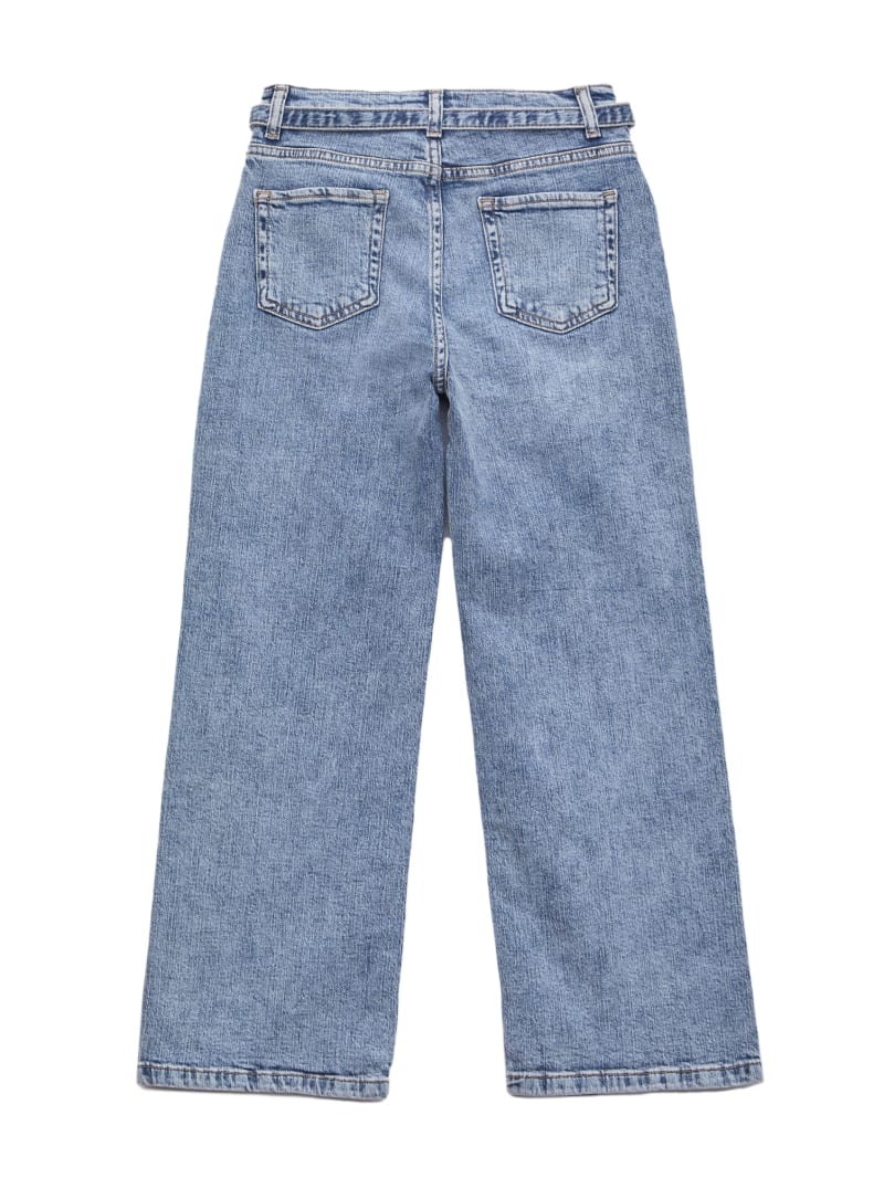 90s Chance High-Rise Wide-Leg Jeans (7-16) | GUESS Factory