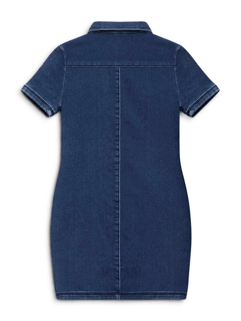 Maria Denim Dress (7-14) | GUESS Factory Ca
