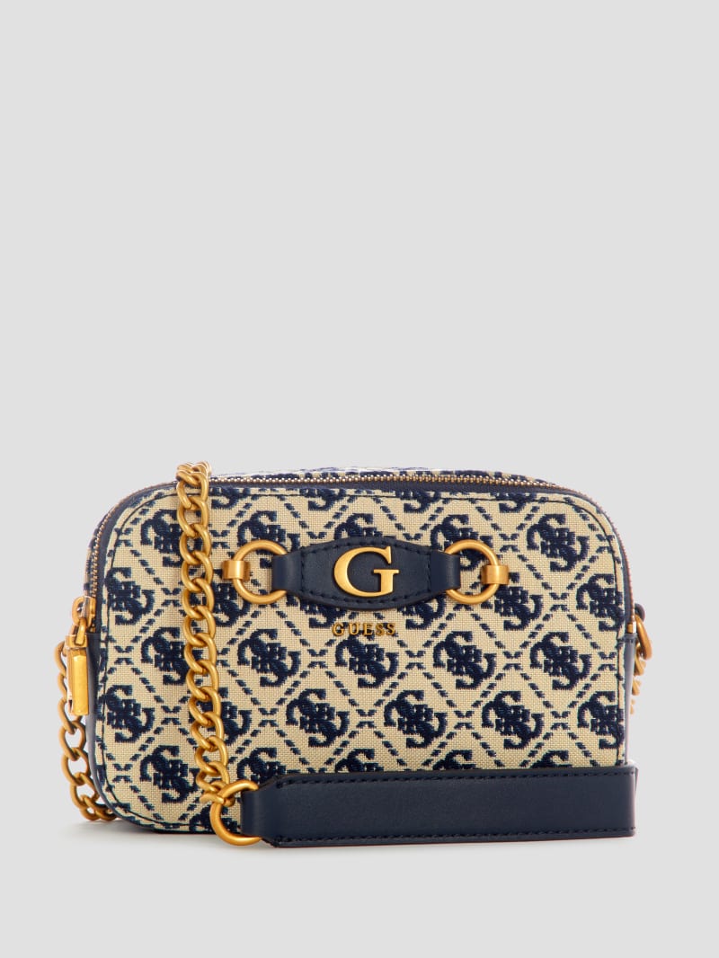 Izzy Jacquard Logo Camera Bag GUESS Canada