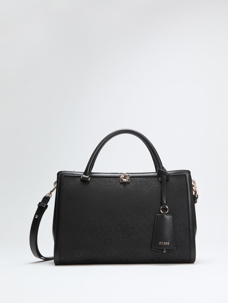 Audrey Logo Satchel Bag