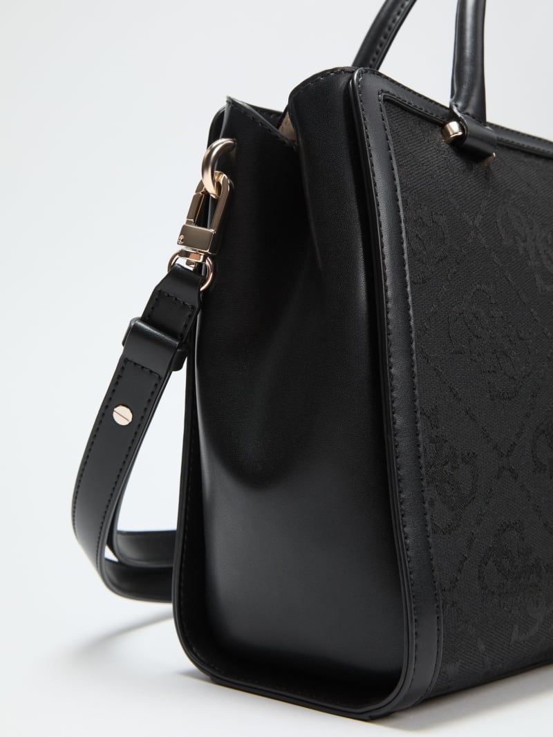 Audrey Logo Satchel Bag