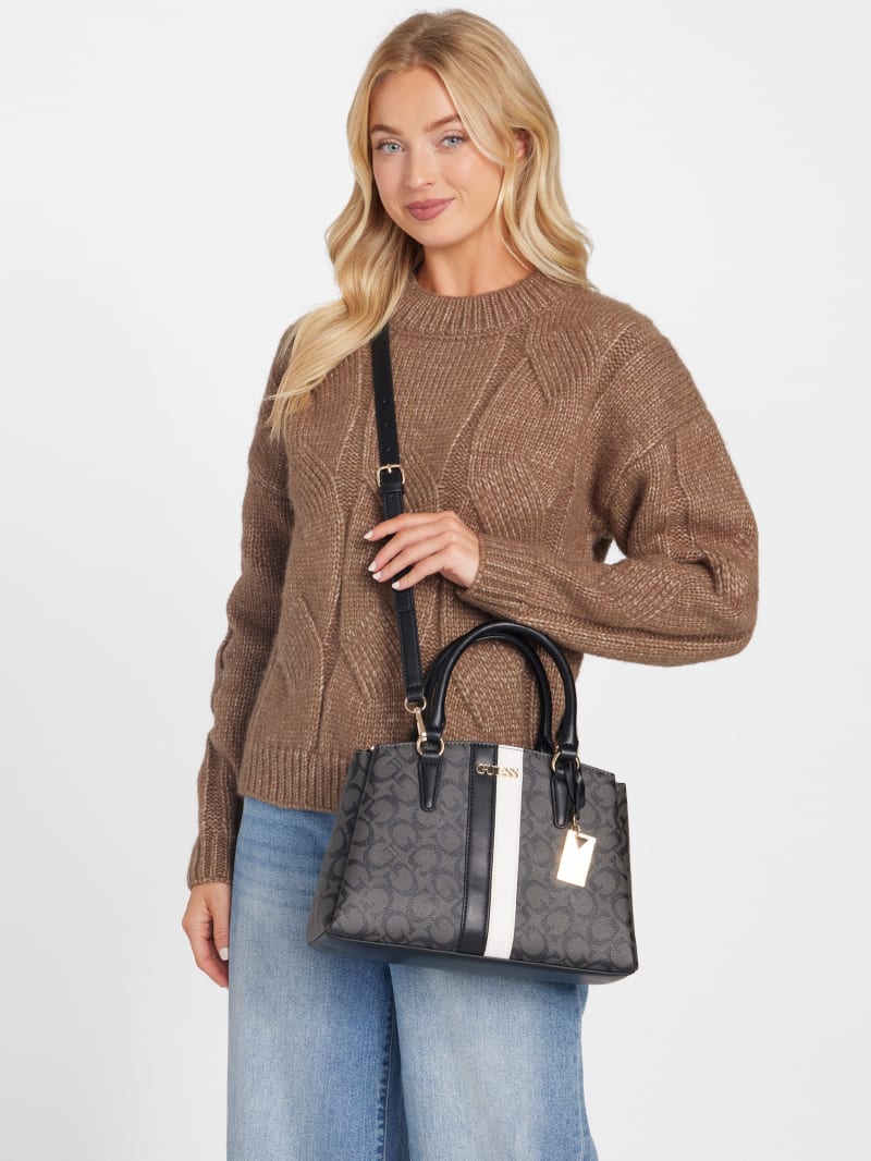 Kyrie Logo Satchel | GUESS Factory