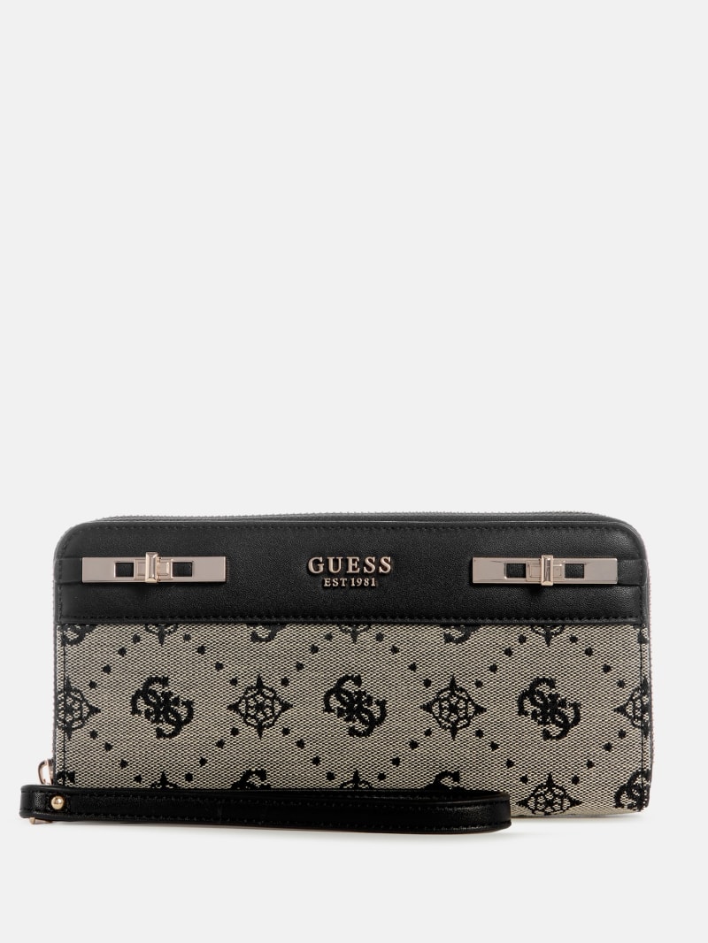 Melinda Quattro G Large Zip-Around Wallet