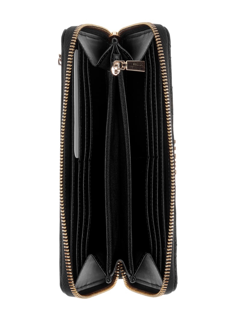 Melinda Quattro G Large Zip-Around Wallet