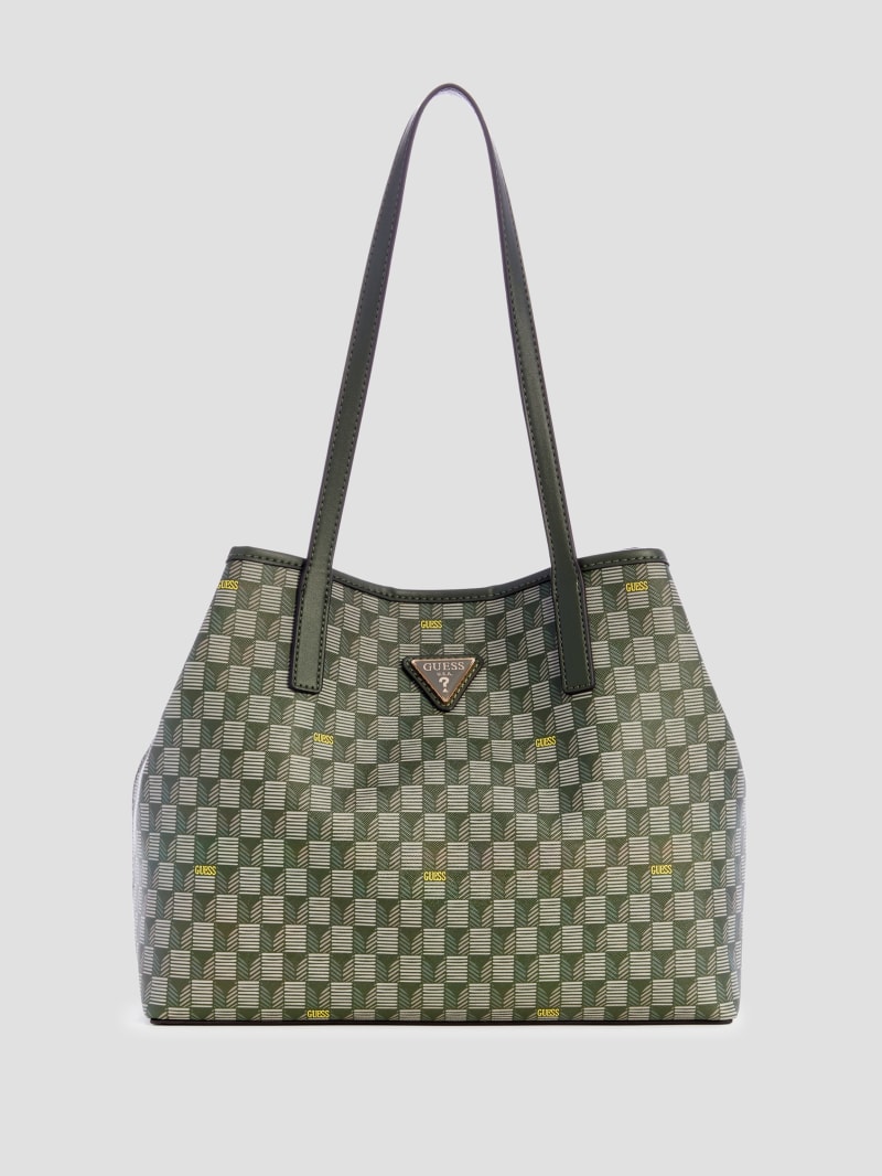 Guess vikky logo shopper store bag