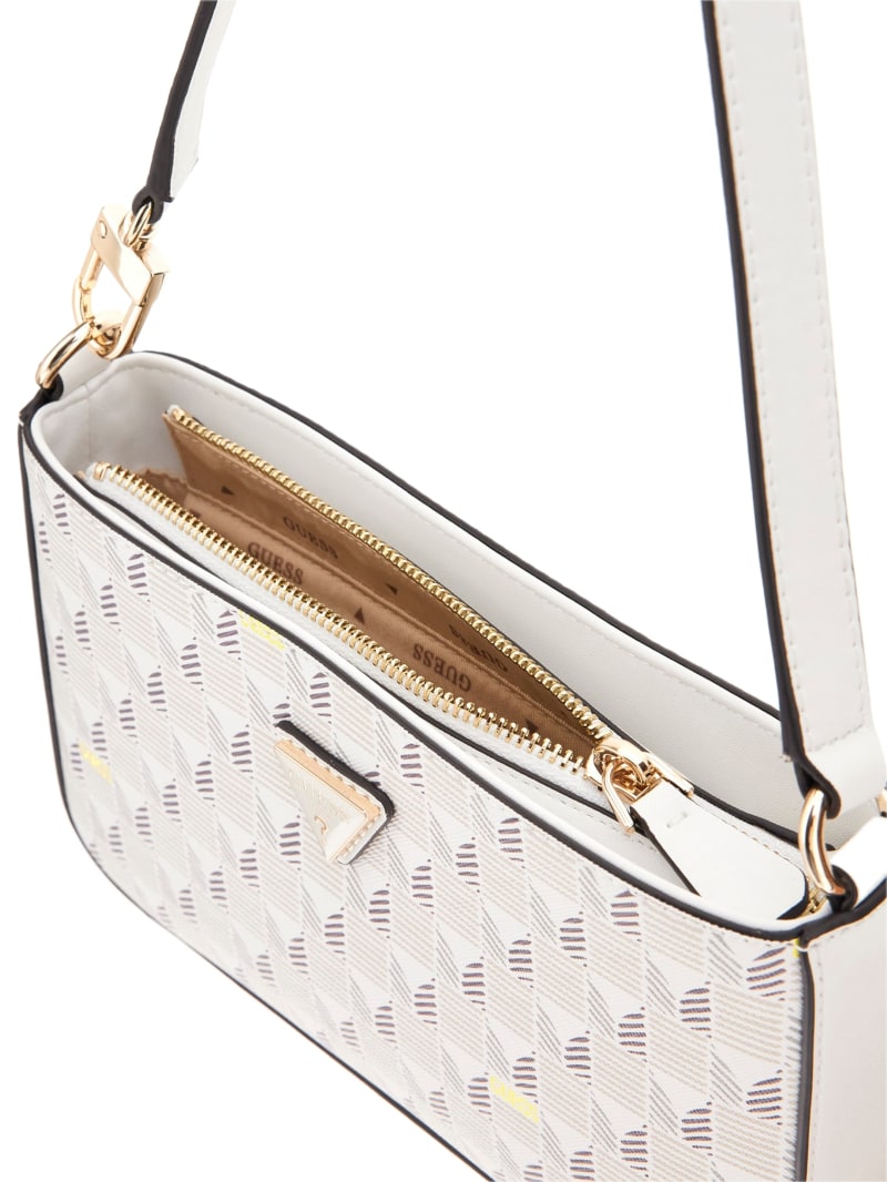 GUESS ショルダーバッグ ECO GEMMA Top Zip Shoulder Bag ハンドバッグ ショルダーバッグ