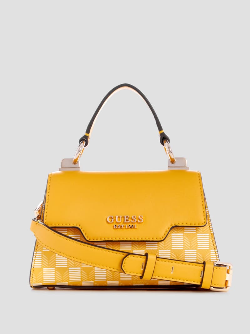 Guess yellow sale crossbody bag