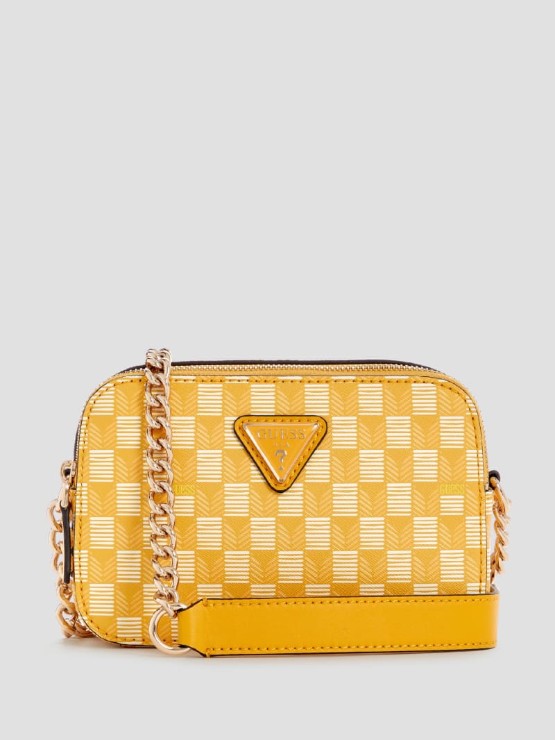 Guess yellow crossbody bag shop