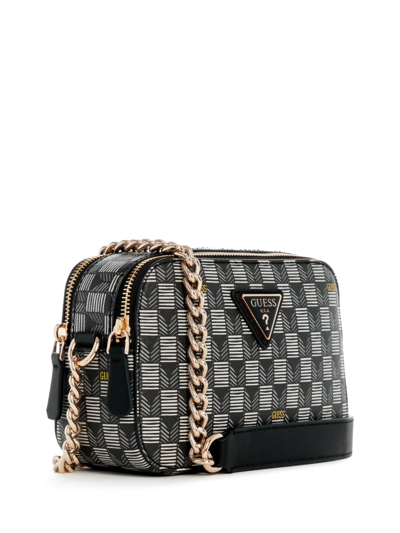 Guess G Wave Camera Crossbody Blue One Size