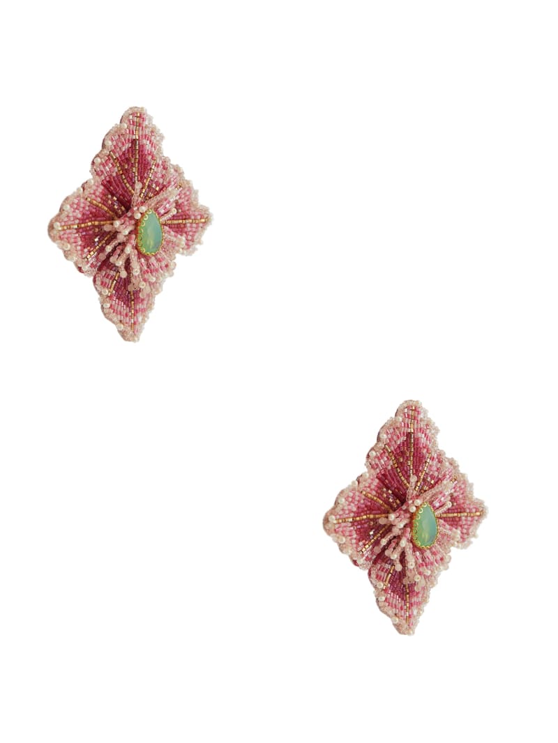 Ruby Earrings Dangle | High Quality Cubic Zirconia | Adastra